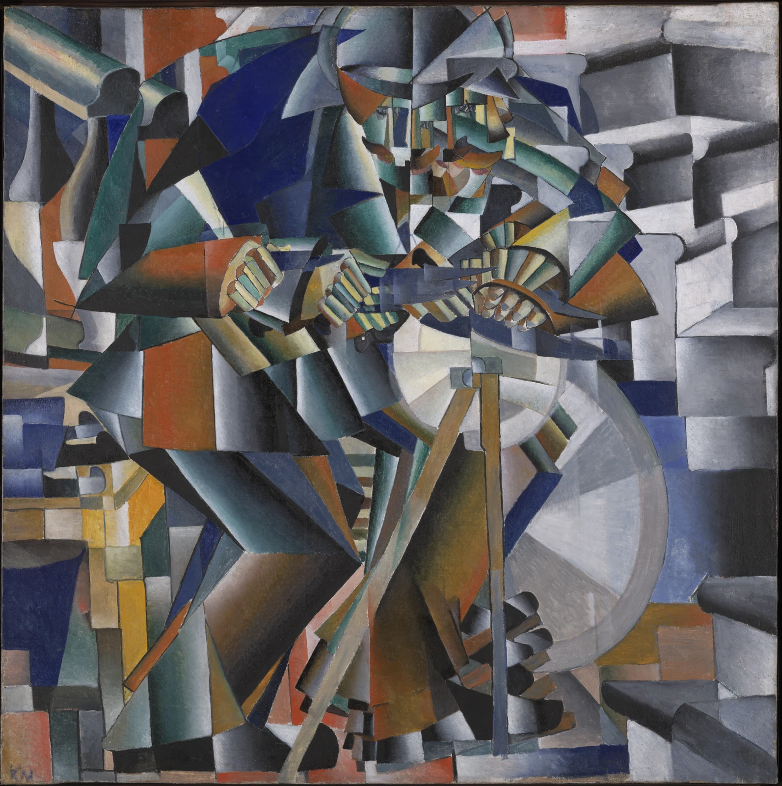Точильщик, 1912–1913, Казимир Малевич